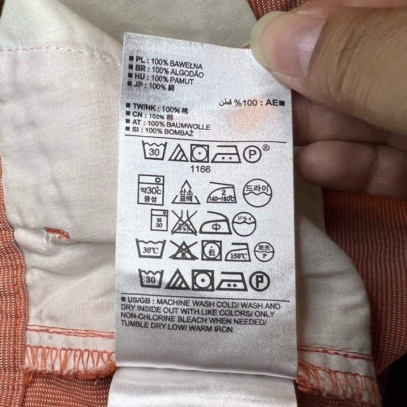 GAP Coral Boyfriend Roll Up Women's Shorts - Picture 8 of 10